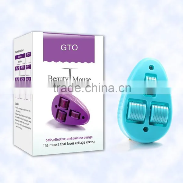 GTO Beauty Mouse Derma Roller Micro Needle Roller Meso Roller Skin Roller for Skin Care 540+540+300 photo-5