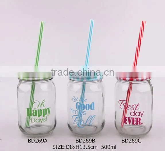 GLASS MASON JAR photo-3