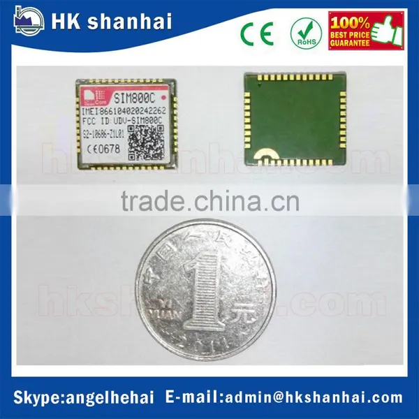 Low Price New Electronic Components China Quad-band 850/900/1800/1900MHz Bluetooth Gps Module Simcom Sim800c Electronic Componen photo-2