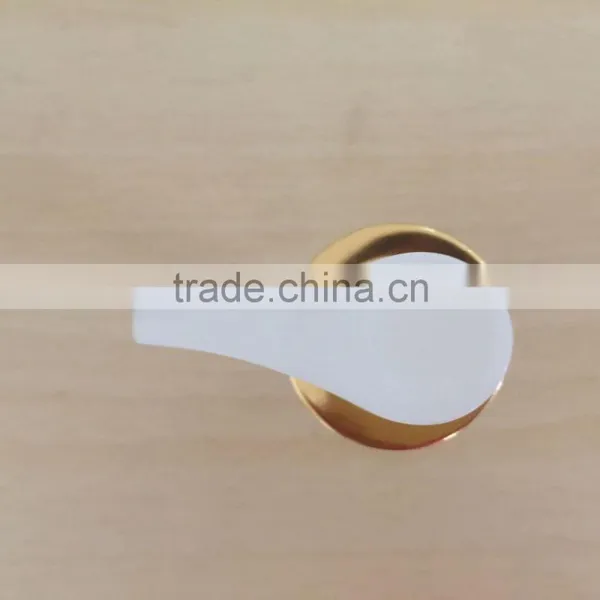 24mm 28mm Wholesale Shiny Gold Aluminum Lotion Pump Cap for Shampoo Bottle photo-6