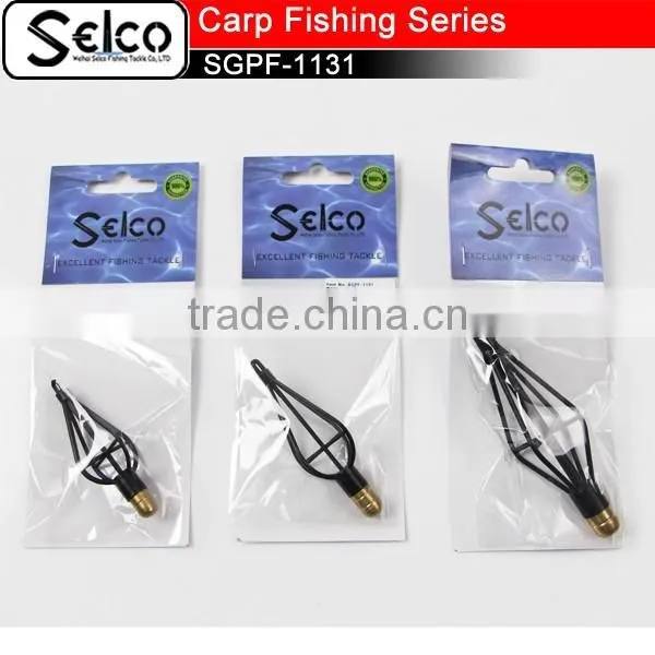 Carp Fishing Accessory Plastic Fishing Feeder Brass Sinker photo-5