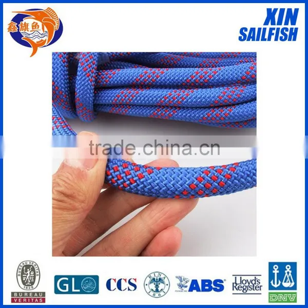 Whosale Gold Braid Sailing Ropeyacht Sailing Rope 10mm photo-4