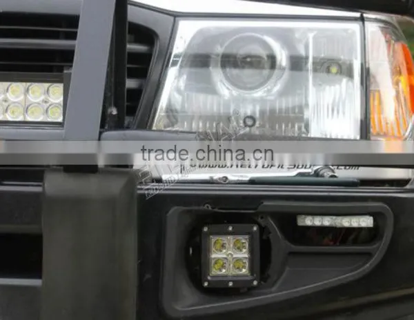 3x3in Cube Pod 15W Flush Mount Pillar 4x4 Jeep Off-road Motorsports Truck Trailer Vehicles High Power LED Work Light Fog Lamp photo-6