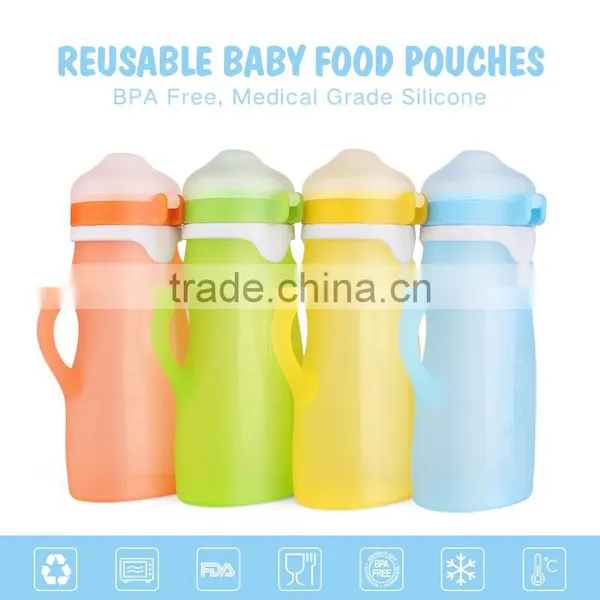 Baby Glass Feeding Bottles With Silicone Sleeve photo-3