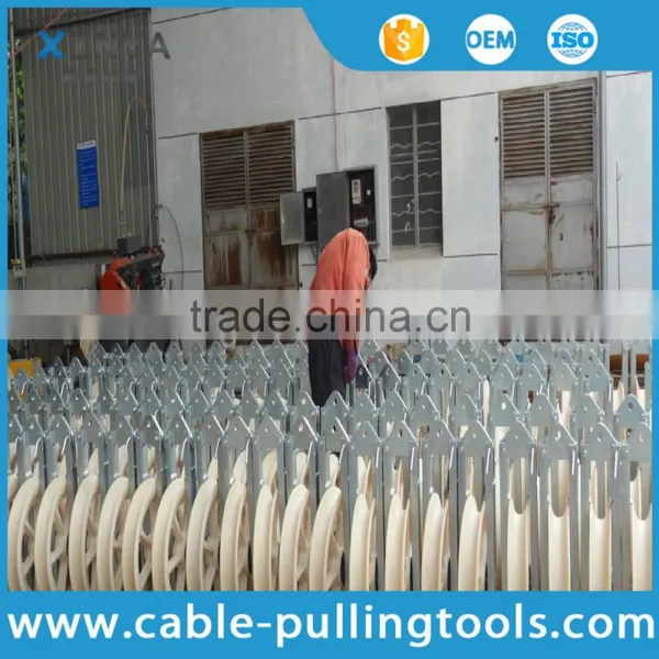 Overhead Transmission Line OPGW Stringing Pulley Blocks 660x100mm photo-4