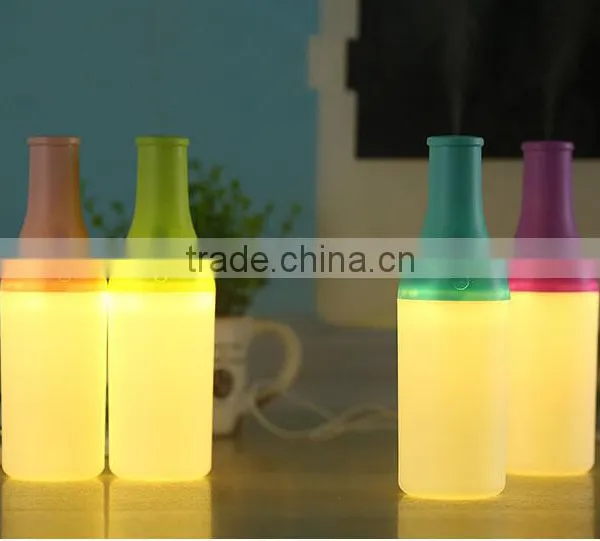 2016 Mini LED USB Essential Oil Home Ultrasonic Air Mist Humidifier Aromatherapy Aroma Diffuser photo-3