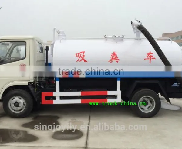 3.5 Cbm DongFeng Suction Sewage Tanker Truck photo-2