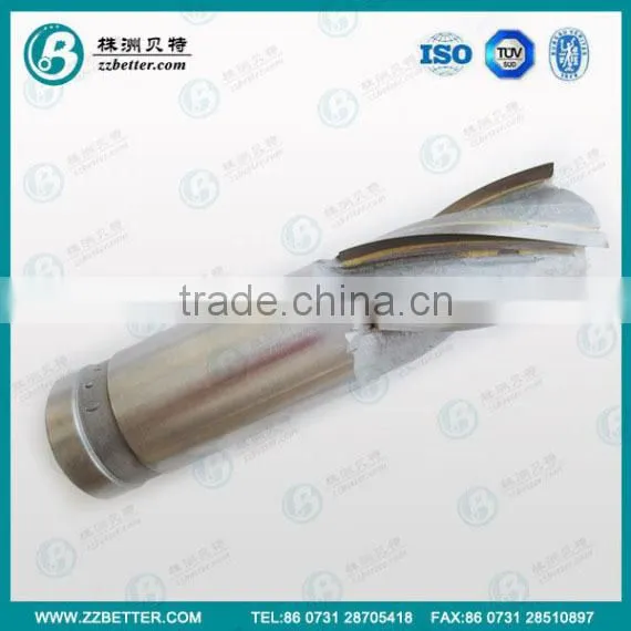 Carbide Brazed-on End Mill With Straight Shank photo-6