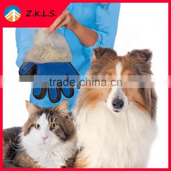 Pet Cat Dogs Hair Grooming Glove Brush photo-2