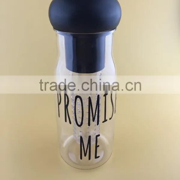 2016 New Products Promise me Tritan Fruit Infuser Water Bottle photo-2