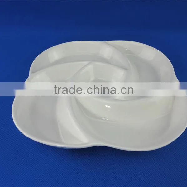 Wholesale Porcelain Disposable Divider Plates photo-3