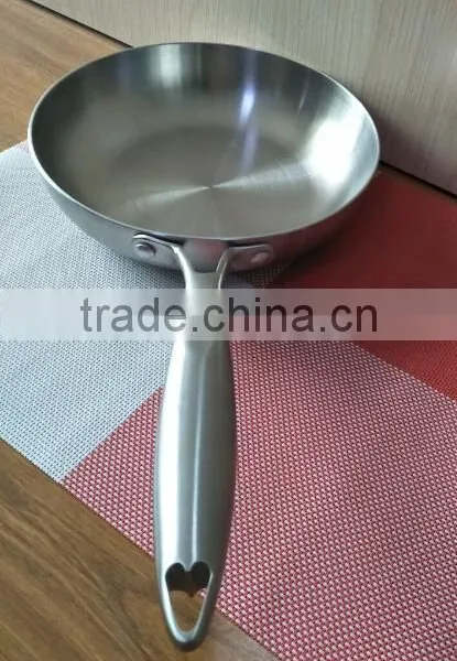 SS18/8 Food Grade Frying Pan/fry Pan photo-5