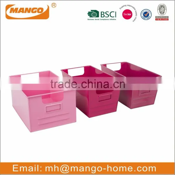 Colorful Metal Toy Storage Box photo-2