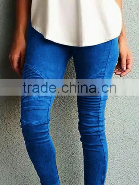 Women Summer Fashion Casual Loose Solid Color Pants photo-5