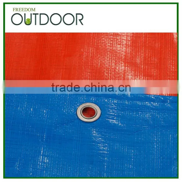 Water Resistance Fabric Tarpaulin pe Coated UV Tarps Plastic Eyelets Tarpaulin photo-3