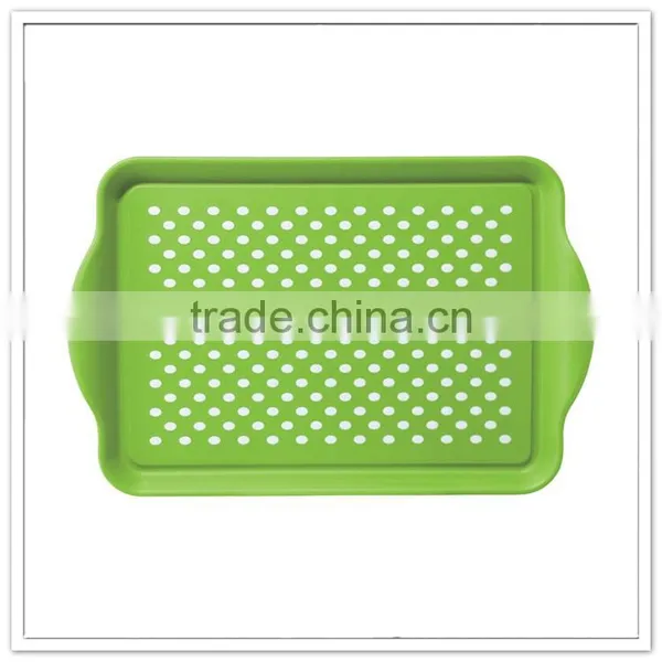 Eco-friendly Restaurant&hostel Printed Cheap Inch Win Plastic Snack Tray photo-2