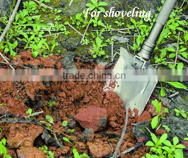 Camping Knife Folding Auto Emergency Tool Kit Offroad Survival Shovel Spade&Shovel Model#DJSV-SD Pickaxe and Shovel photo-2