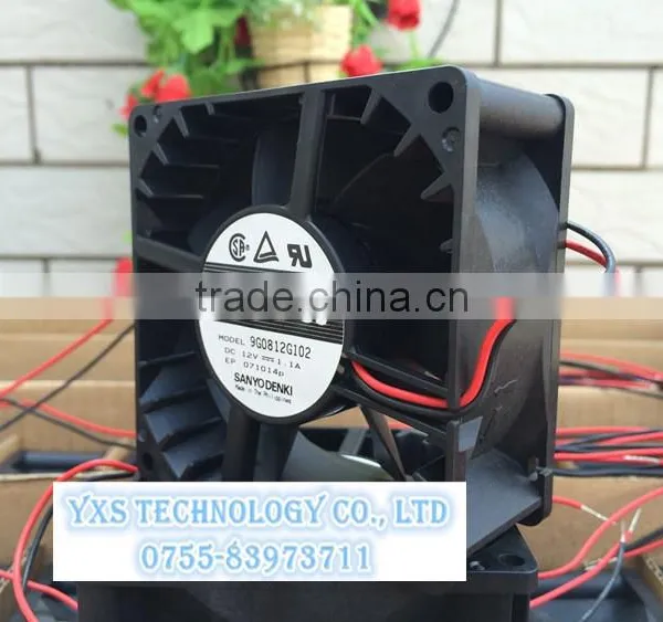 New 8038 8cm 9G0812G102 12V 1.1A Double Ball High Speed Fan photo-2