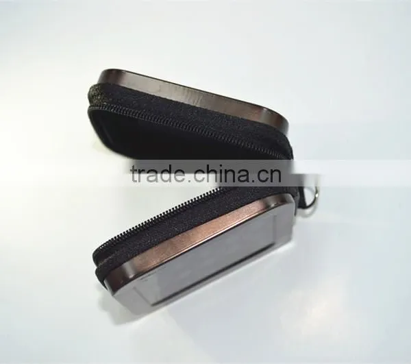 Hot Sale Small Metal Money Box Coin Box Chage Box Case With a Zipper photo-2