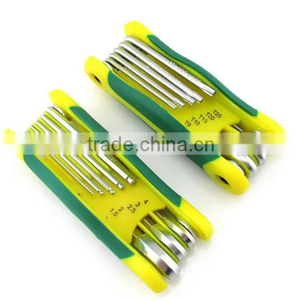 Berrylion Tools Ball End 8pcs Foldable Allen Key Set With Reasonable Price photo-3