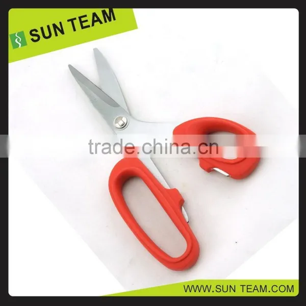 SC182 8" Chinese Yangjiang Wholesale Plasitc Handle Textile Scissors Sewing Scissors photo-2