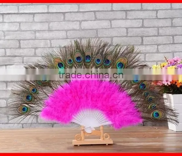 Promotional Peacock Feather Fan photo-4