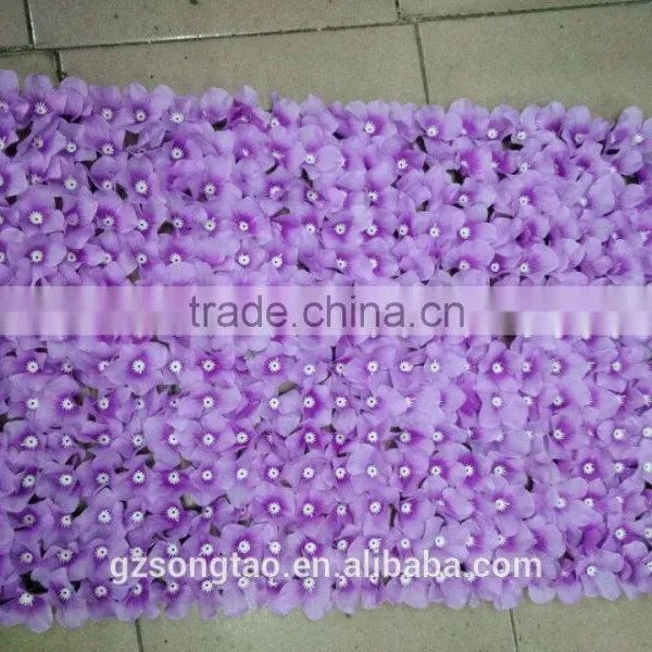 2016 Artificial Handmade Cloth Flower Wall in Weeding or Stage for Decoration photo-4