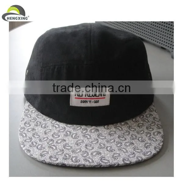 Custom 5 Panel Hats Sewing Pattern,wholesale 5 Panel Hats,floral 5 Panel Hat photo-2