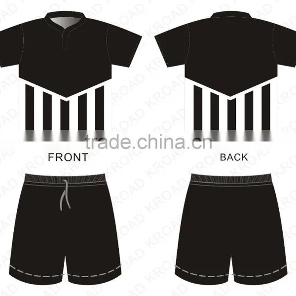 New Style Rugby Shirt, 100% Polyester All Blacks Rugby Jersey photo-2