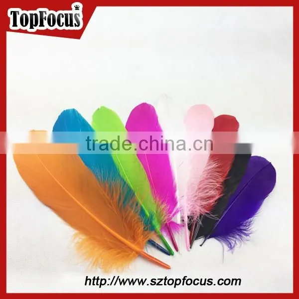 Hot Sale Home Decor Black Natural Goose Feathers for Shuttlecock for Sale photo-6