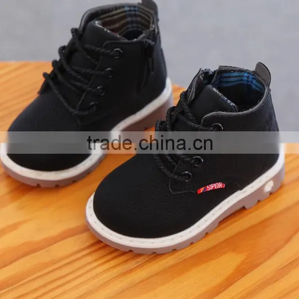 Zm50353b 2017 New Style Boots Children Wholesale Fashion Shoes Kids Boy photo-4