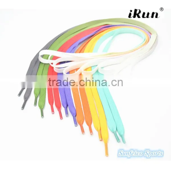 2016 Tie Dye Rainbow Shoelaces~Rainbow Gradient Shoe Laces~Fresh Color Gradient Laces~New Flat Tubular Shoe Laces~Accept Custom photo-6