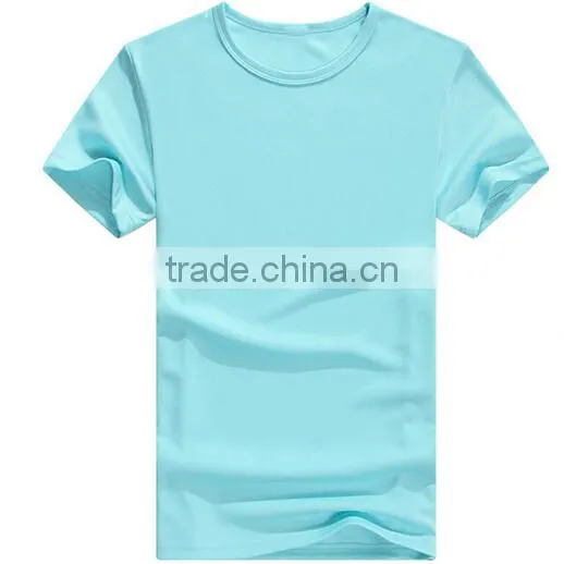 Custom Logo Design Screen Printing Blank Sport Dry Fit T-Shirt photo-3