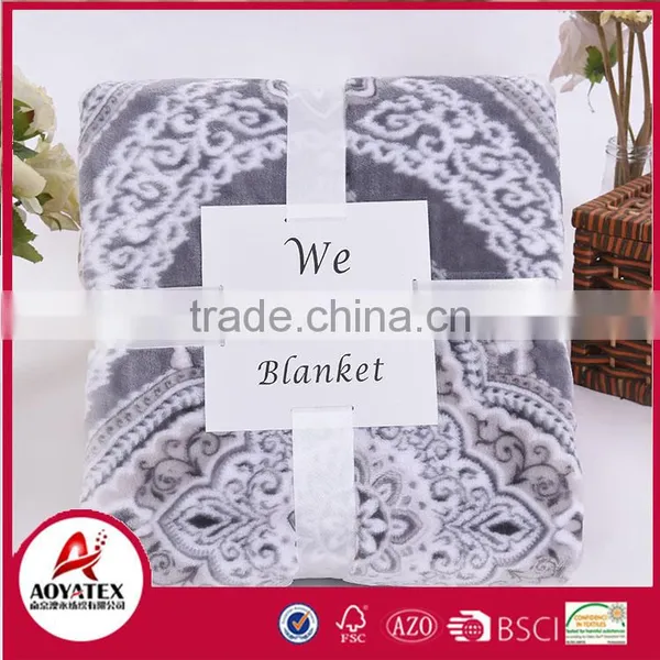 Promotion Best-selling 100% Polyester Winter Flannel Blanket