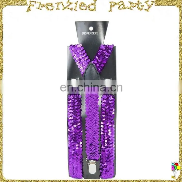 Cheap Purple Elastic Fabric for Suspenders FGMG-0103