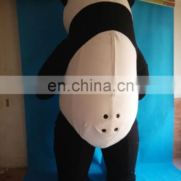 HI CE Hot Selling Vivid Giant Inflatable Panda Mascot Costume, Inflatable Panda Costume for Adult photo-5