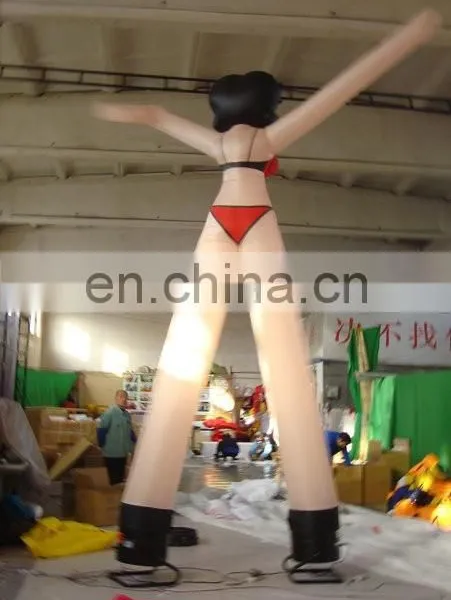 Customized High Performance Led Lighting Inflatable Air Dancer of Beauty photo-3