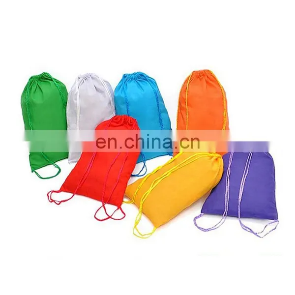 China Factory Price Cotton Muslin Drawstring Bag photo-4