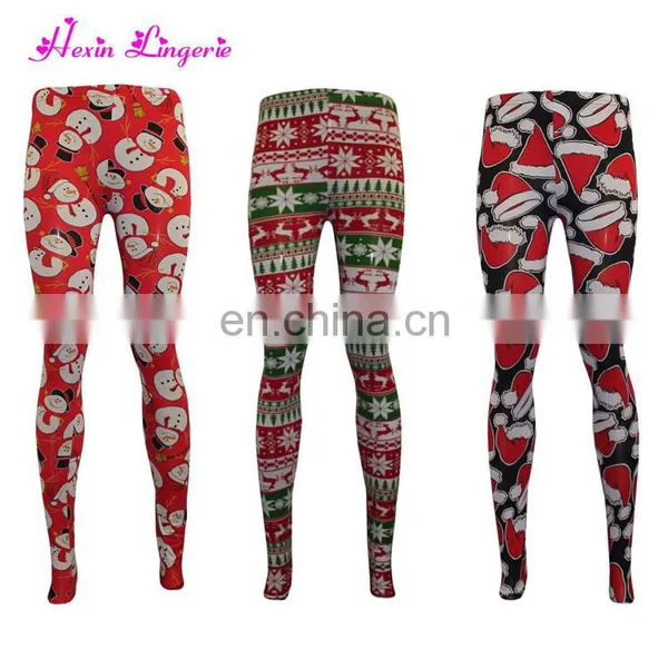 Free Sample Oem Sexy Women Polyster Spandex Blank Sublimation Leggings photo-6