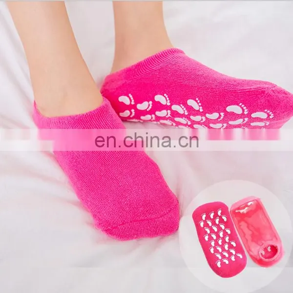 1 Set Feet Skin Care Exfoliating For Dry Hard Cracked Skin Moisturising SPA Gel Socks Whitening Moisturizing Rejuvenation photo-2