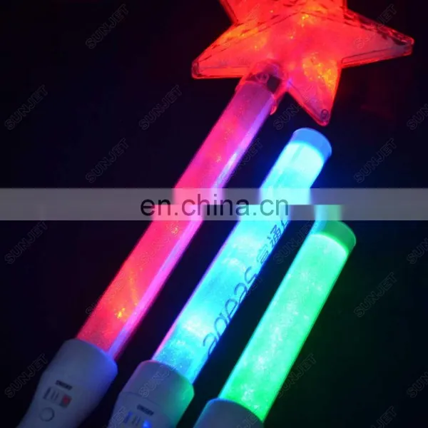 Custom Logo Printing Cheering Red Heart Shaped LED Party Glow Sticks photo-4
