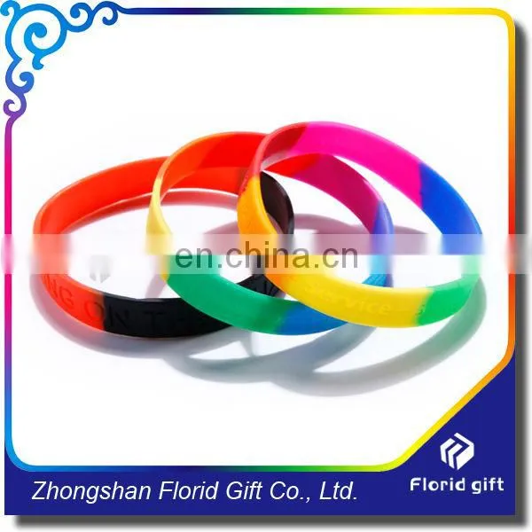 Rubber Cheap Custom Logo Silicone Writbands photo-4