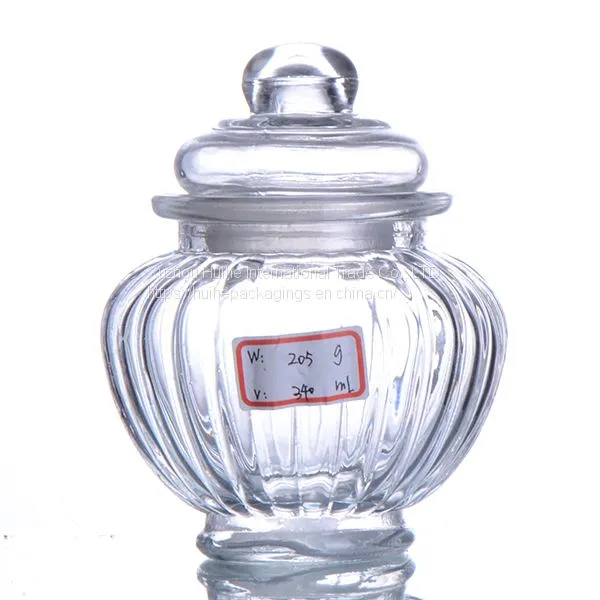 GLASS STORAGE JAR