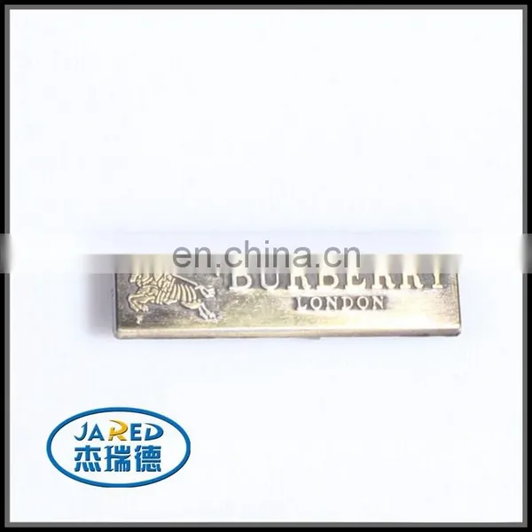 High Quality Designer Metal Labels and Tags for Handbags