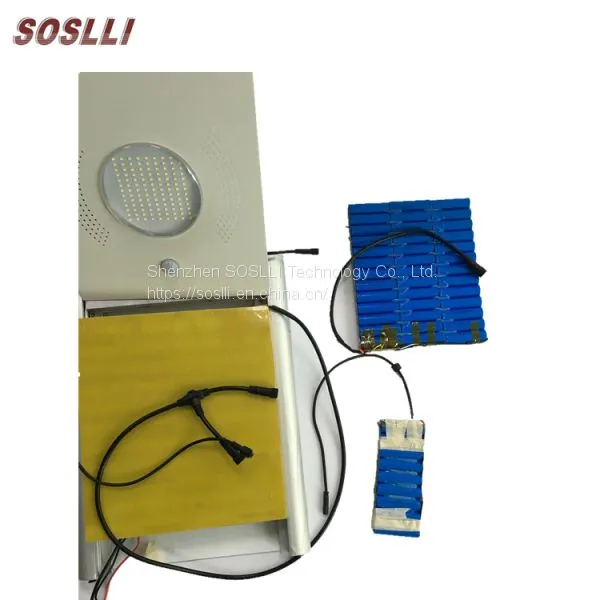 SOSLLI Li-ion Battery 18650 3S13P 12v 26Ah Rechargeable Lithium Ion Battery Pack for Solar LED Street Lamp photo-5