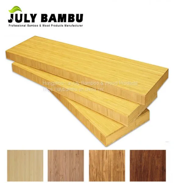 2450x650x38mm 3 Ply Laminated Kitchen Bamboo Wood Countertops Worktops photo-5