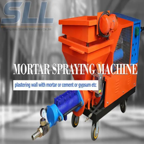 Easily Cleaning Widely Used Plastering Rendering Machines for Sale photo-3