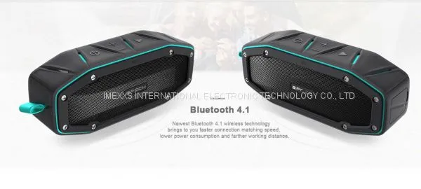 Outdoor Rugged Waterproof Bluetooth Speaker