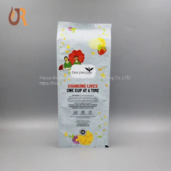 Custom Printing Side Gusset Laminated Aluminum Foil Mylar Bag Pouch photo-2