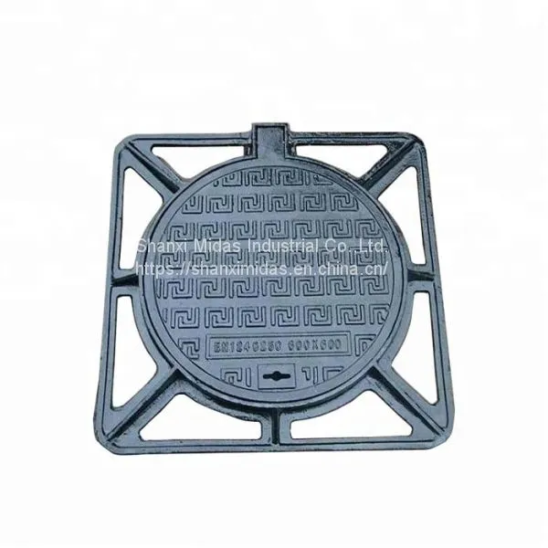 EN124 Cast Iron Rain Manhole Cover Weight, Communication Manhole Cover photo-4